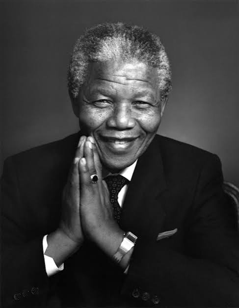 Portrait of Nelson Mandela